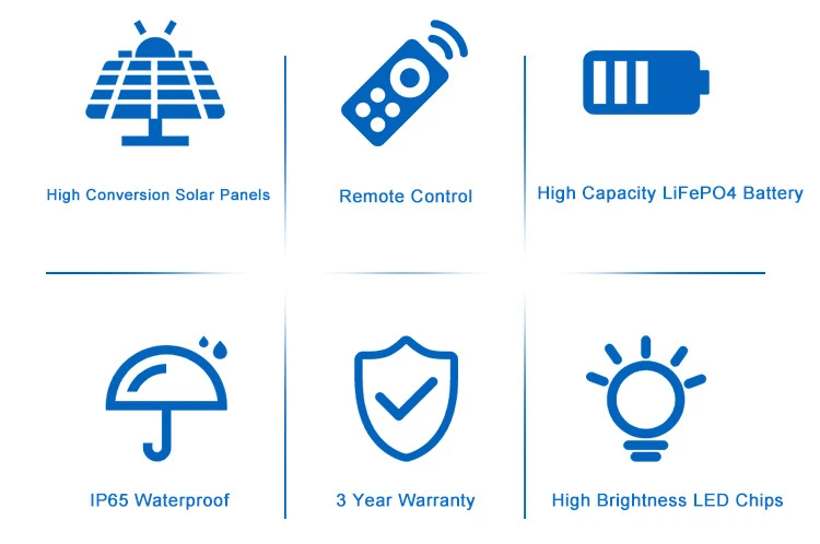 Solar Flood Light detail