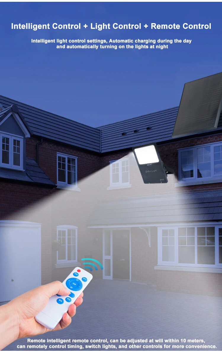 Solar Flood Light detail
