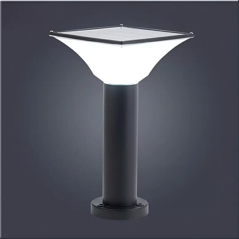 solar powered led landscape lights detail