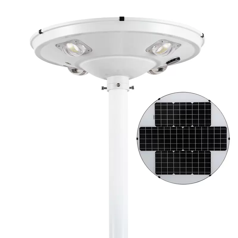 UFO outdoor waterproof motion sensor led solar garden light 40w 50w thumbnail 2