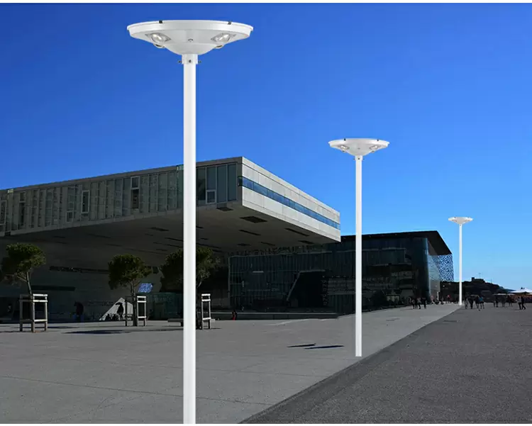 UFO outdoor waterproof motion sensor led solar garden light 40w 50w detail