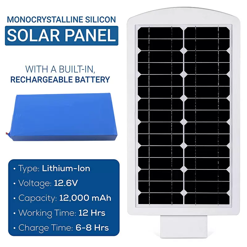 aluminum alloy motion sensor solar lights outdoor pathway thumbnail 3