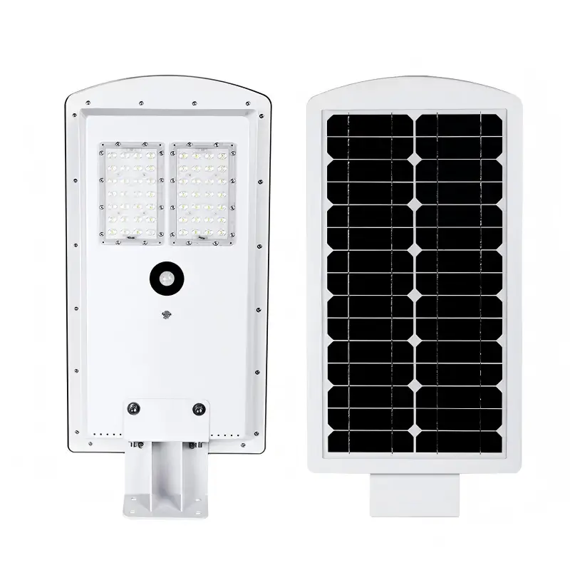 aluminum alloy motion sensor solar lights outdoor pathway thumbnail 2