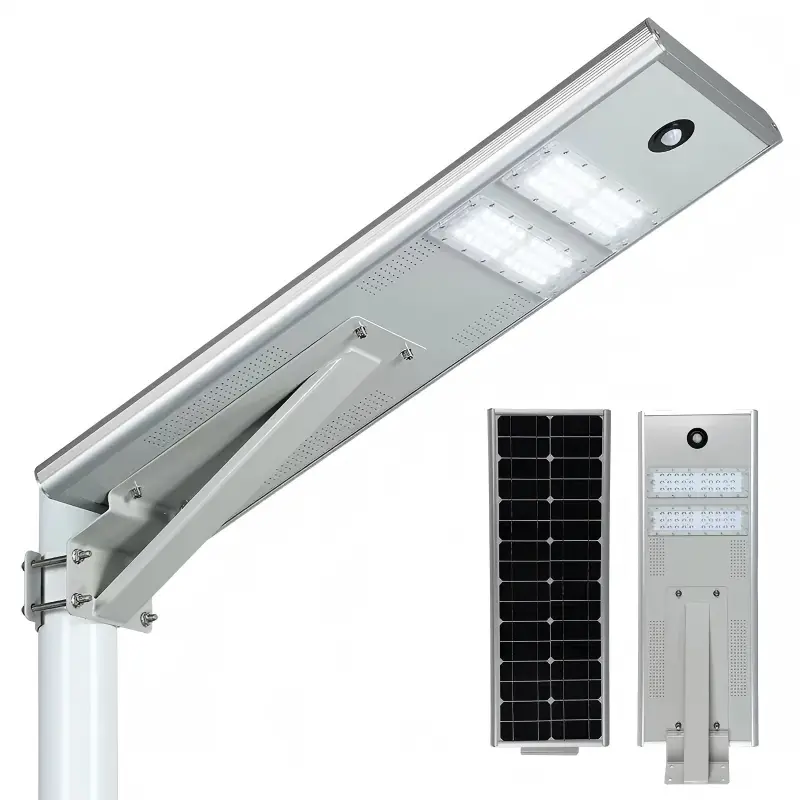 30w all in one solar powered street lamp dusk to dawn with motion sensor - Main Image