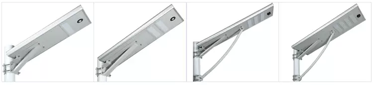 30w all in one solar powered street lamp dusk to dawn with motion sensor detail
