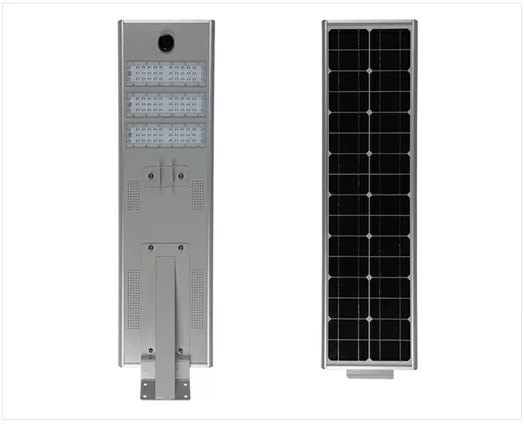 All in one solar street light detail