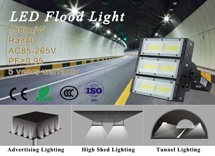 150w led tunnel light waterproof detail