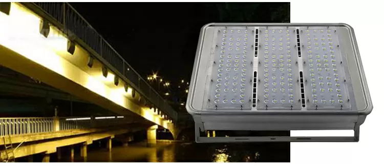 150 watt led flood light detail