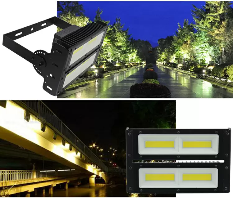 100w waterproof ip66 high power led floodlight lens daylight white 6000k detail