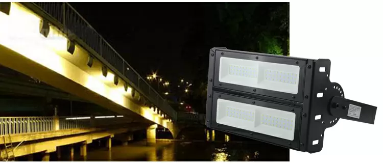Outdoor energy saving 100 watt 150 watt 200 watt led flood light bulb daylight detail
