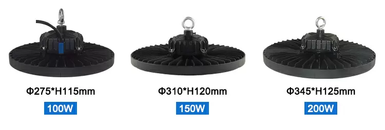 Basketball, Tennis, Badminton Court Light UFO LED High Bay Light detail