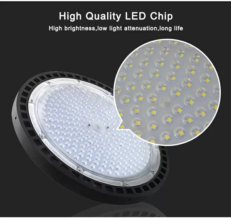Basketball, Tennis, Badminton Court Light UFO LED High Bay Light detail
