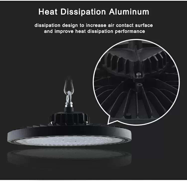 Basketball, Tennis, Badminton Court Light UFO LED High Bay Light detail