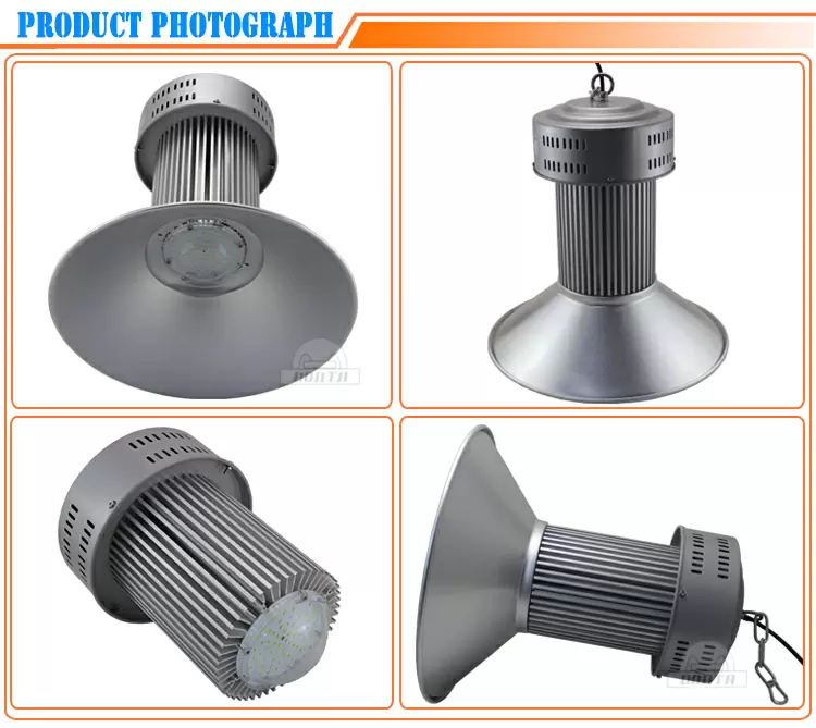High efficiency factory warehouse industrial lighting led high bay light 50w 100w 150w 200w detail