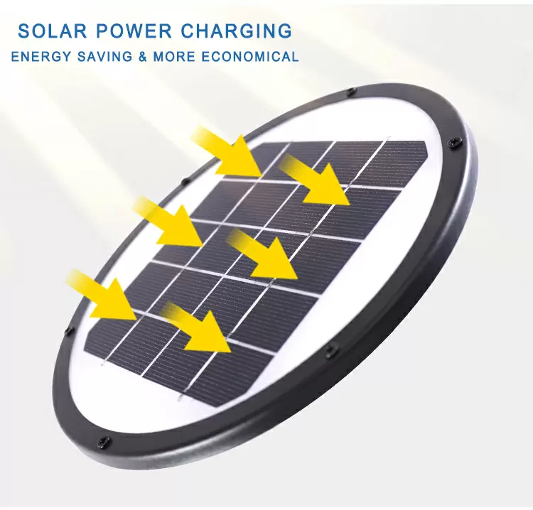 Solar Pillar Light detail