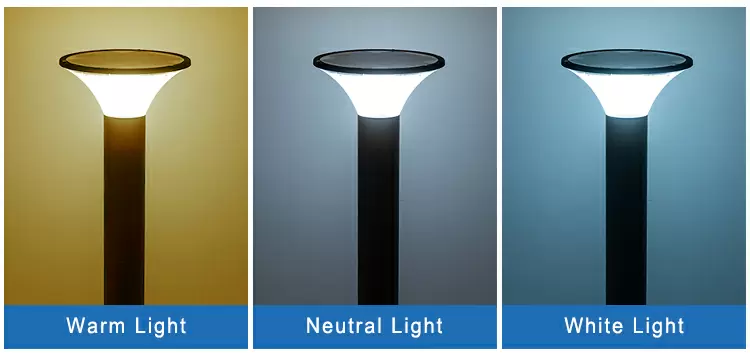 Solar Lawn Light detail