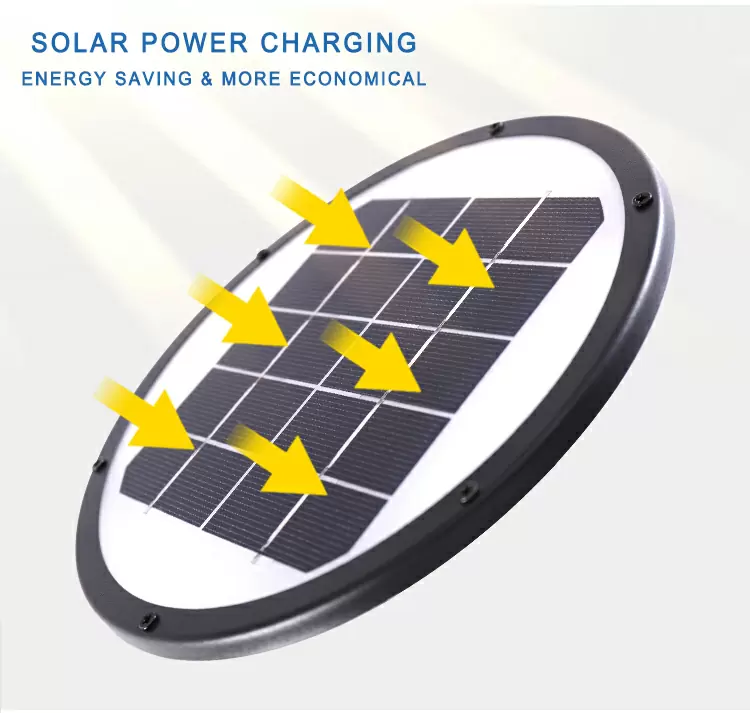 Solar Lawn Light detail