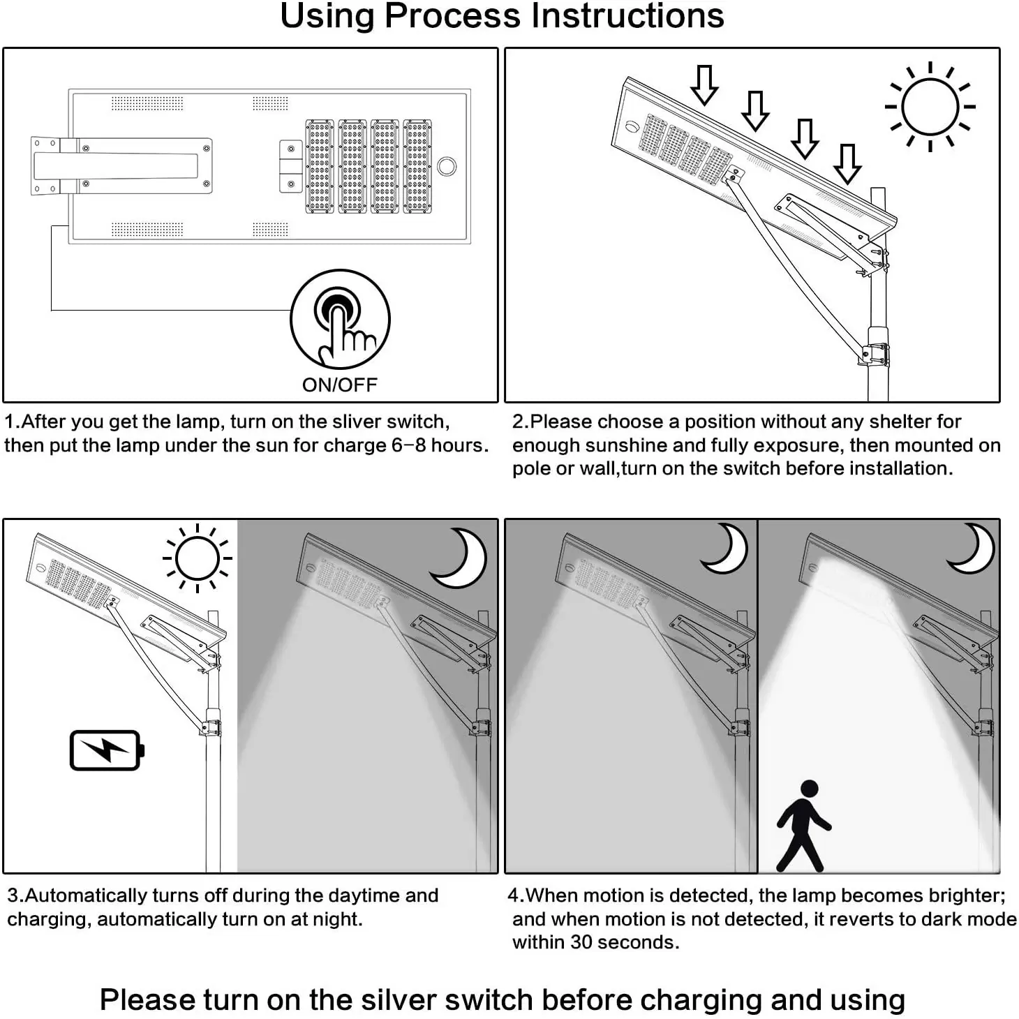 Integrated solar street light thumbnail 6