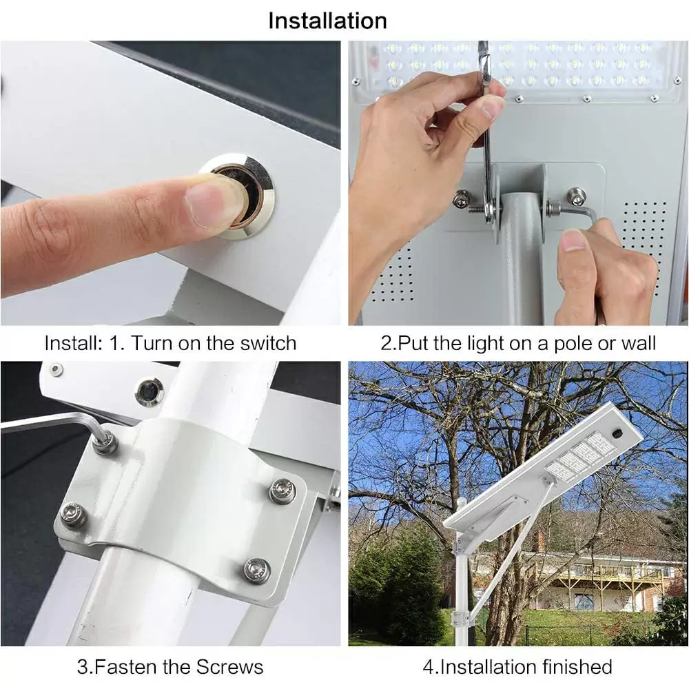 Integrated solar street light thumbnail 8