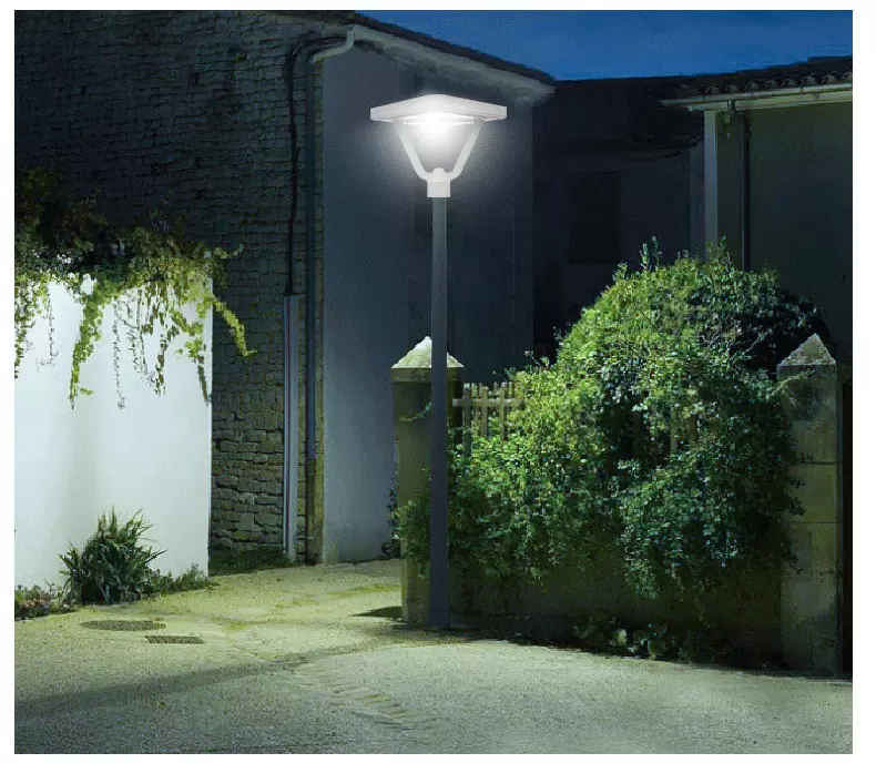 Garden solar light detail