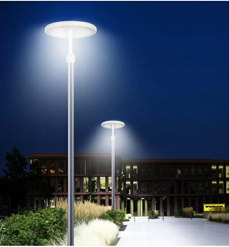 Solar light for garden detail