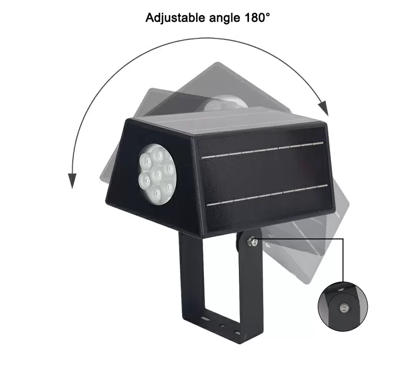 Solar spot light detail