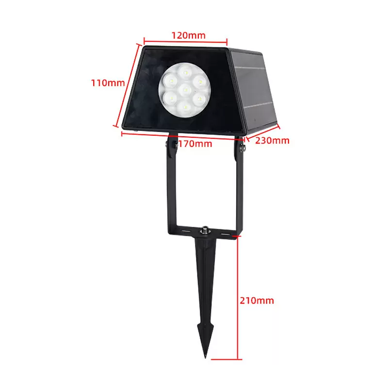 Solar spot light detail