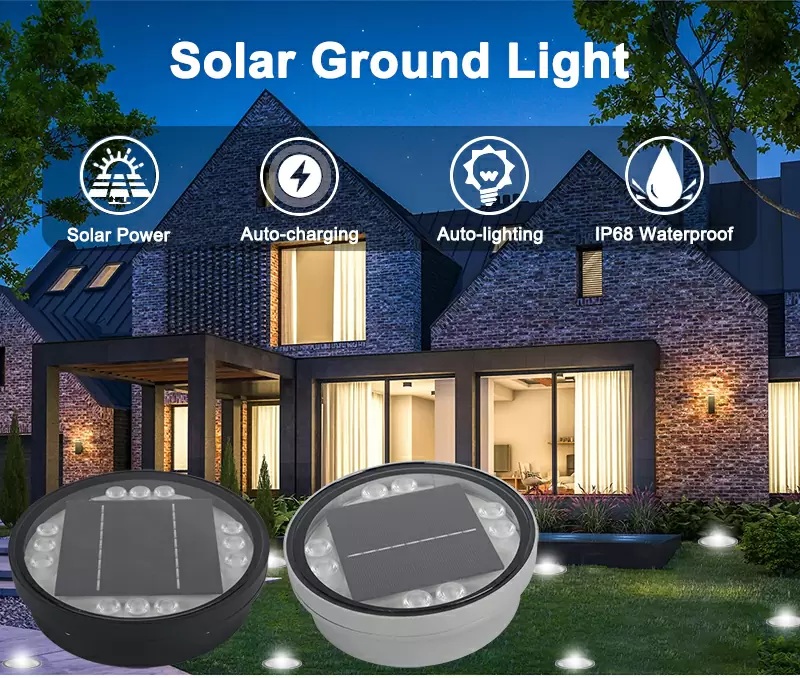 Solar buried light detail