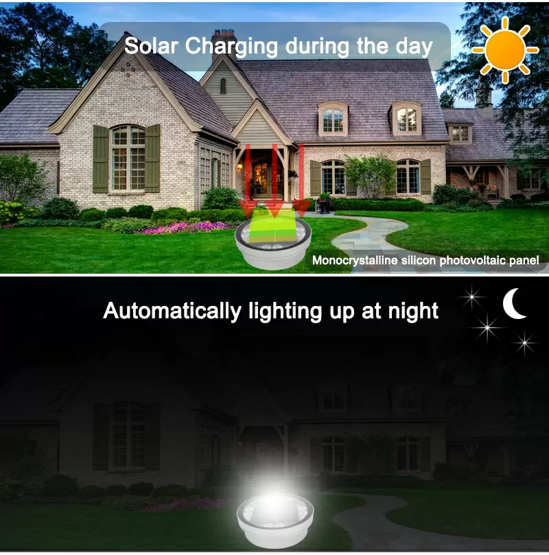 Solar buried light detail