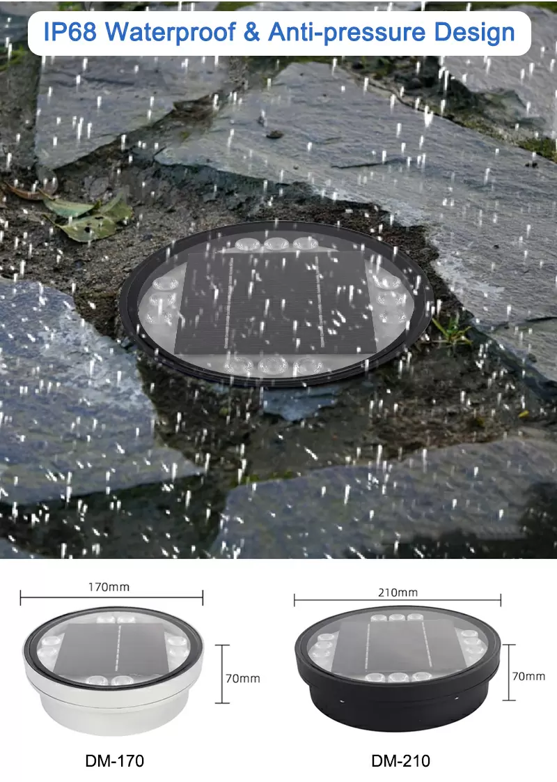 Solar buried light detail