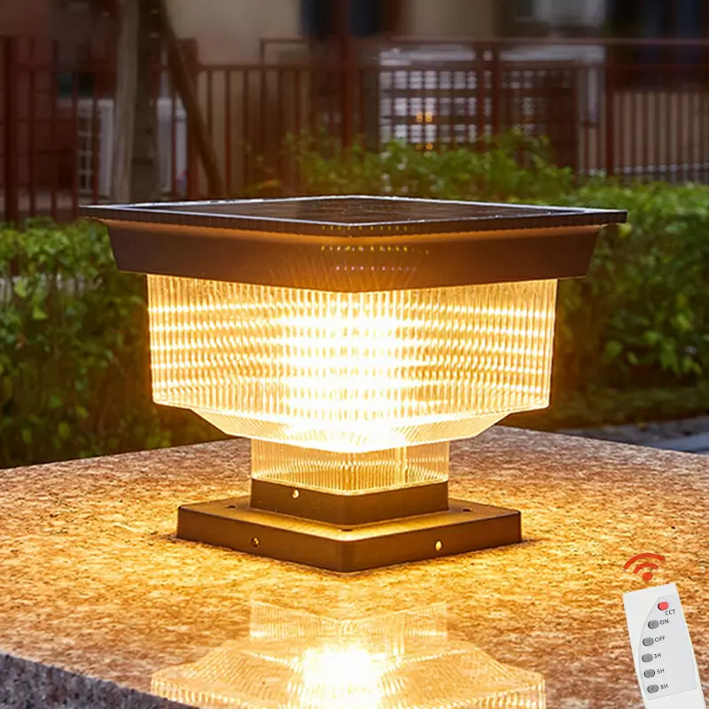 Solar Pillar Light