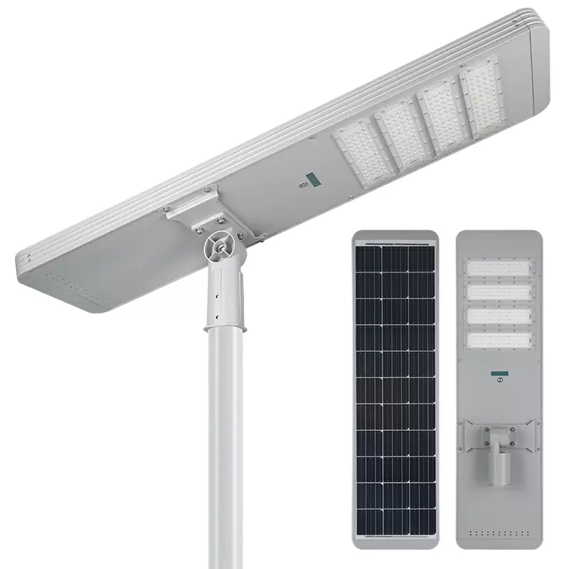 Intelligent solar street light detail