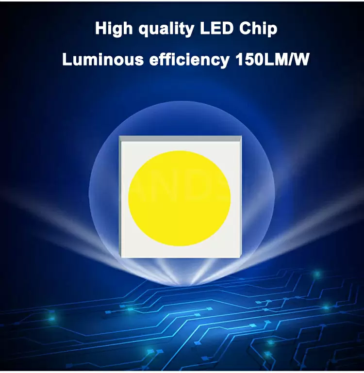 Smart solar street light detail