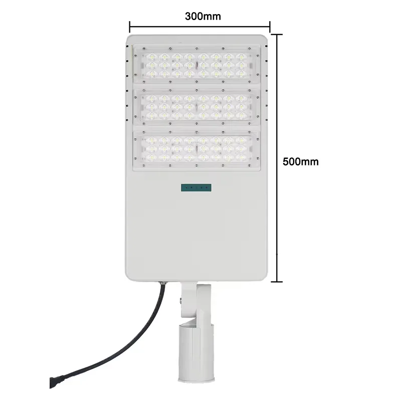 BY All in two solar street light detail