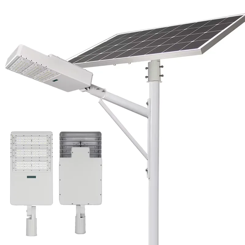 BY All in two solar street light detail