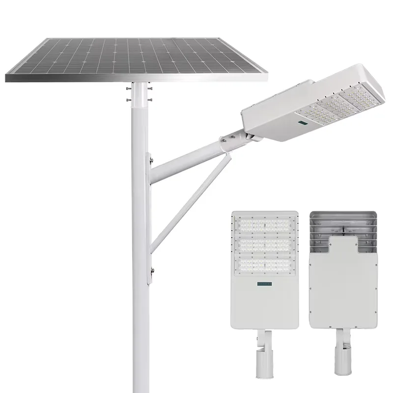 BY All in two solar street light detail