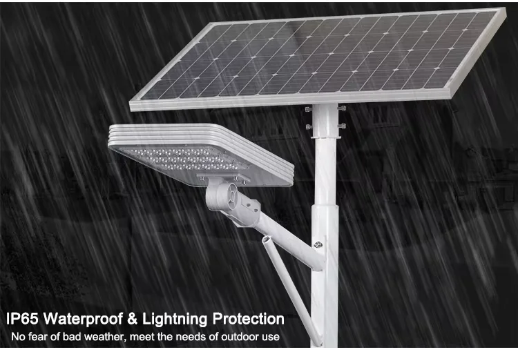 MTR All in two solar street light detail