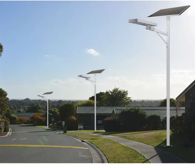 MTR All in two solar street light detail