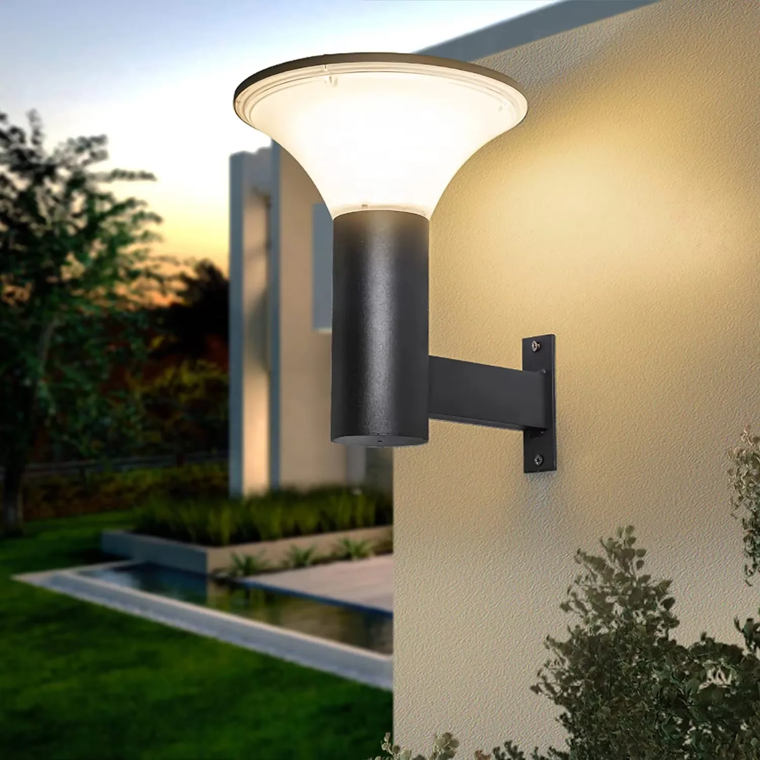 SG-1-Wall Solar wall light detail