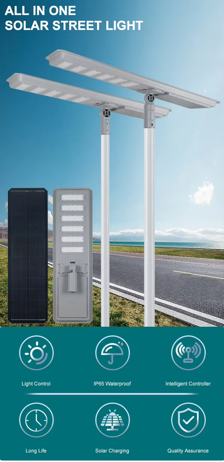 TL All in one solar street light detail