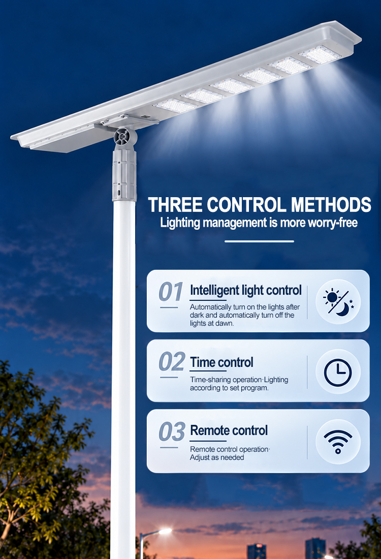 TL All in one solar street light detail