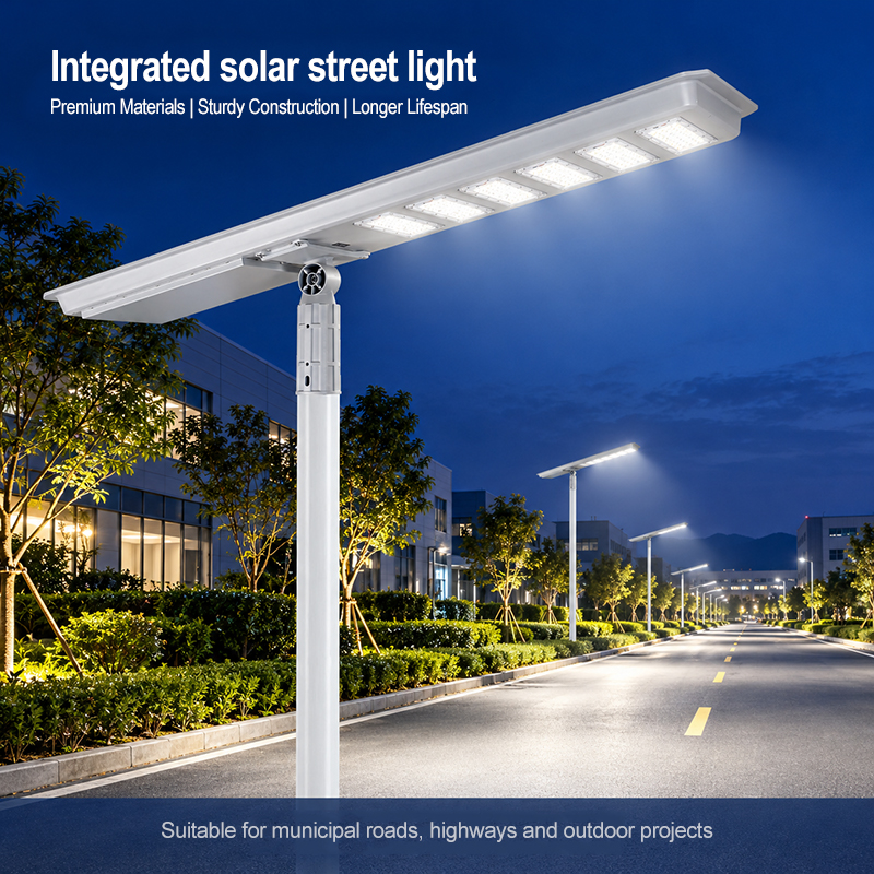 TL All in one solar street light detail