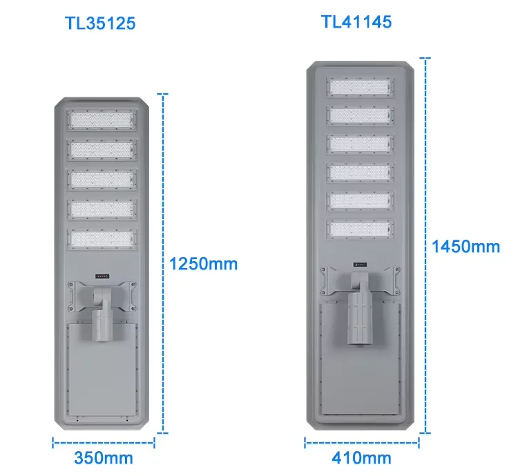 TL All in one solar street light detail
