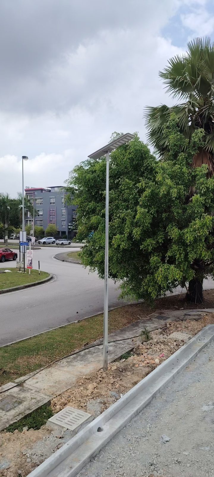 TL All in one solar street light detail